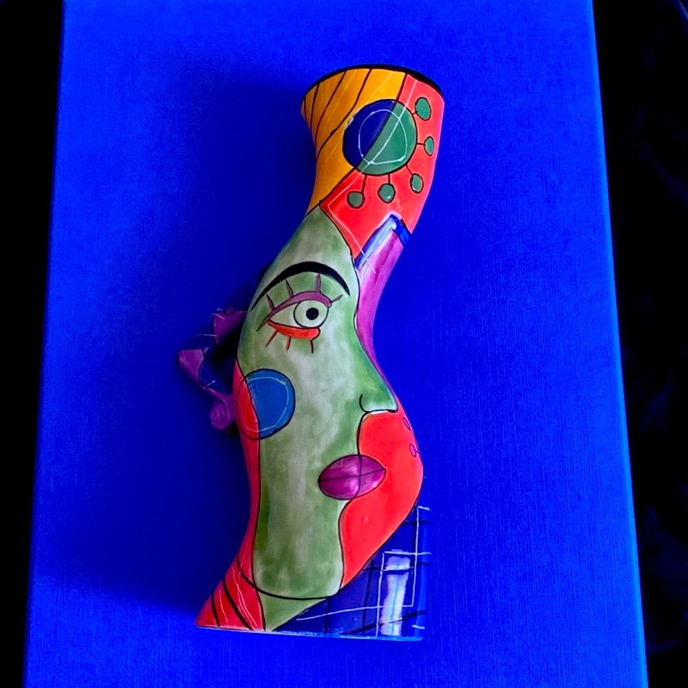 Muzeum Picasso Theme Multi Color Candle Holder